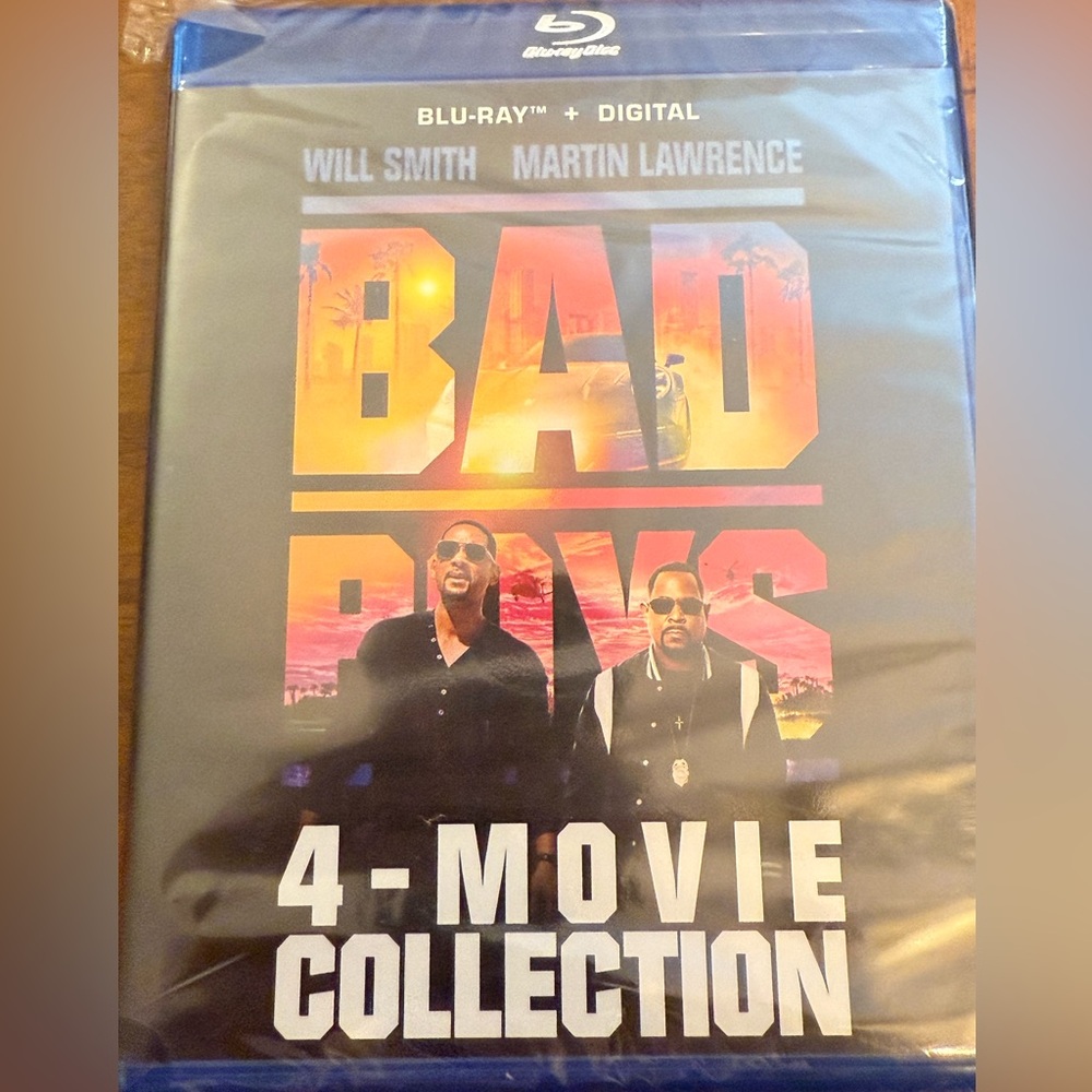 Bad Boys 4- Movie Collection - Multi-Feature - Blu-ray + Digital DVDs new sealed